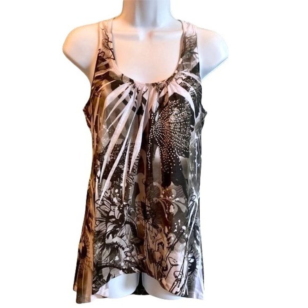 Mi Manchi Sleeveless Top With Sparkle Medium
